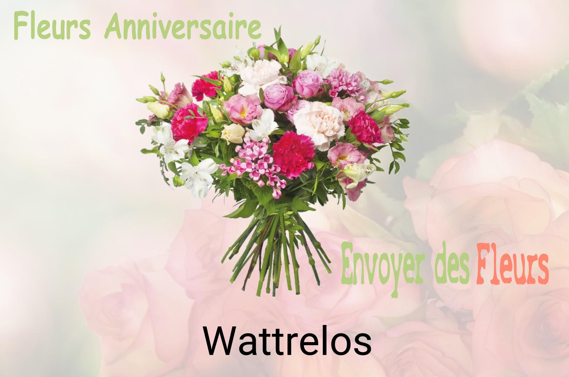Bouquet de fleurs d’anniversaire livré à Wattrelos