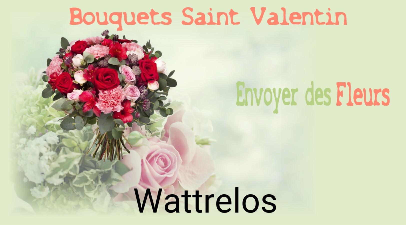 Roses de Saint-Valentin livrées à Wattrelos